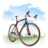 Travel Bicycle Icon